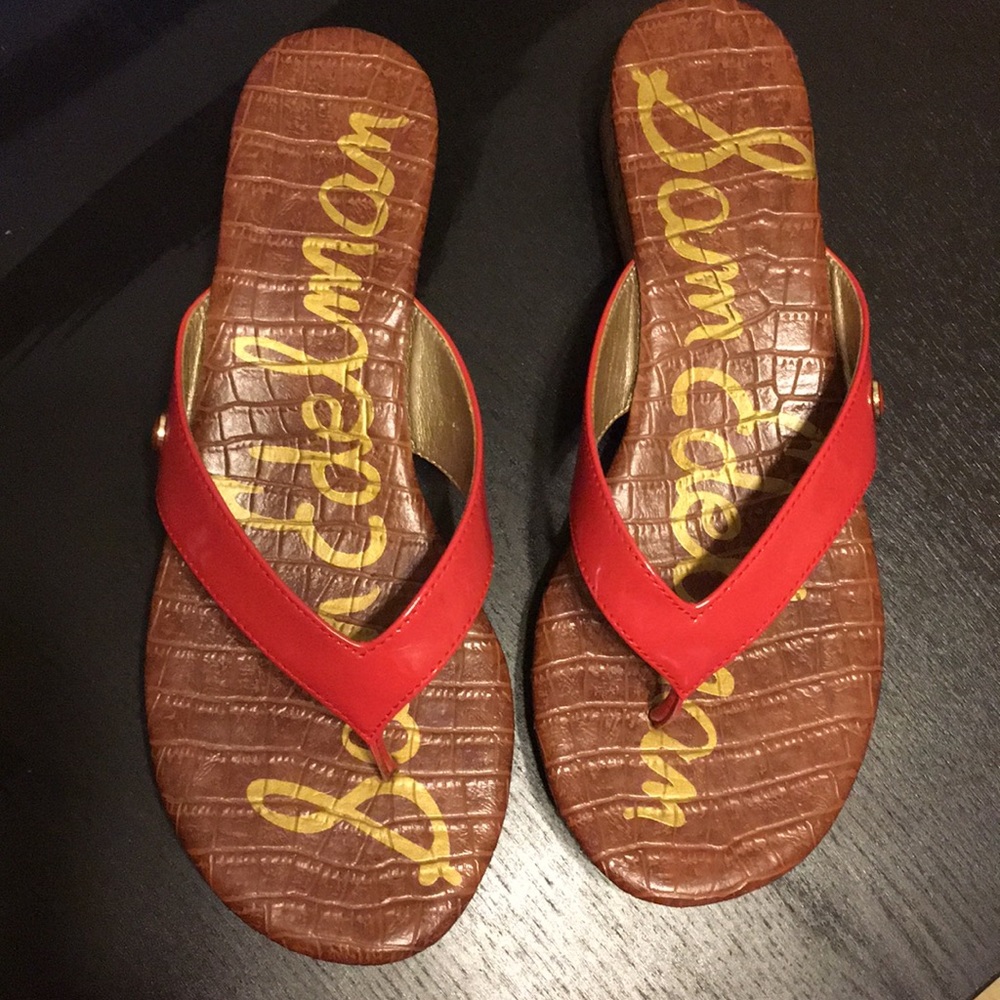 Sam Edelman platform sandal size 7